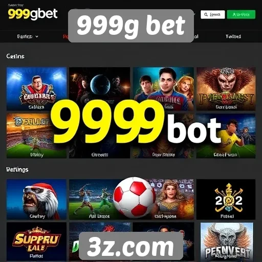 Análise da variedade de jogos disponíveis no 999g bet